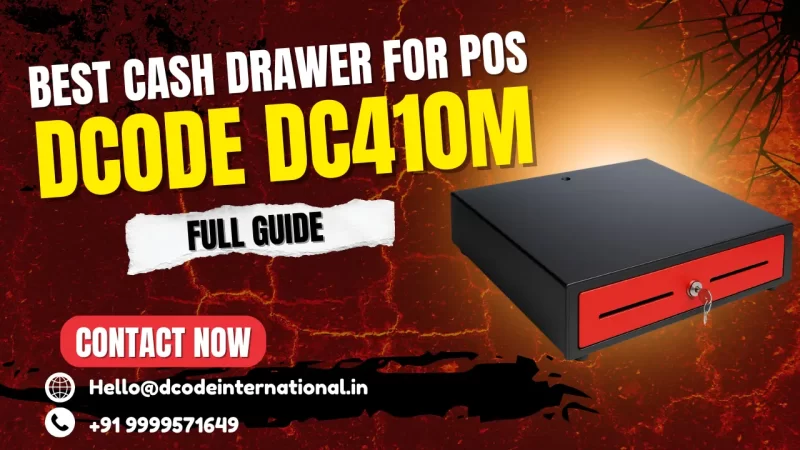 Best Cash Drawer for POS: Dcode DC410M 