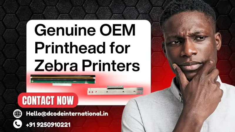 Genuine OEM Printhead for Zebra Printers By Dcode