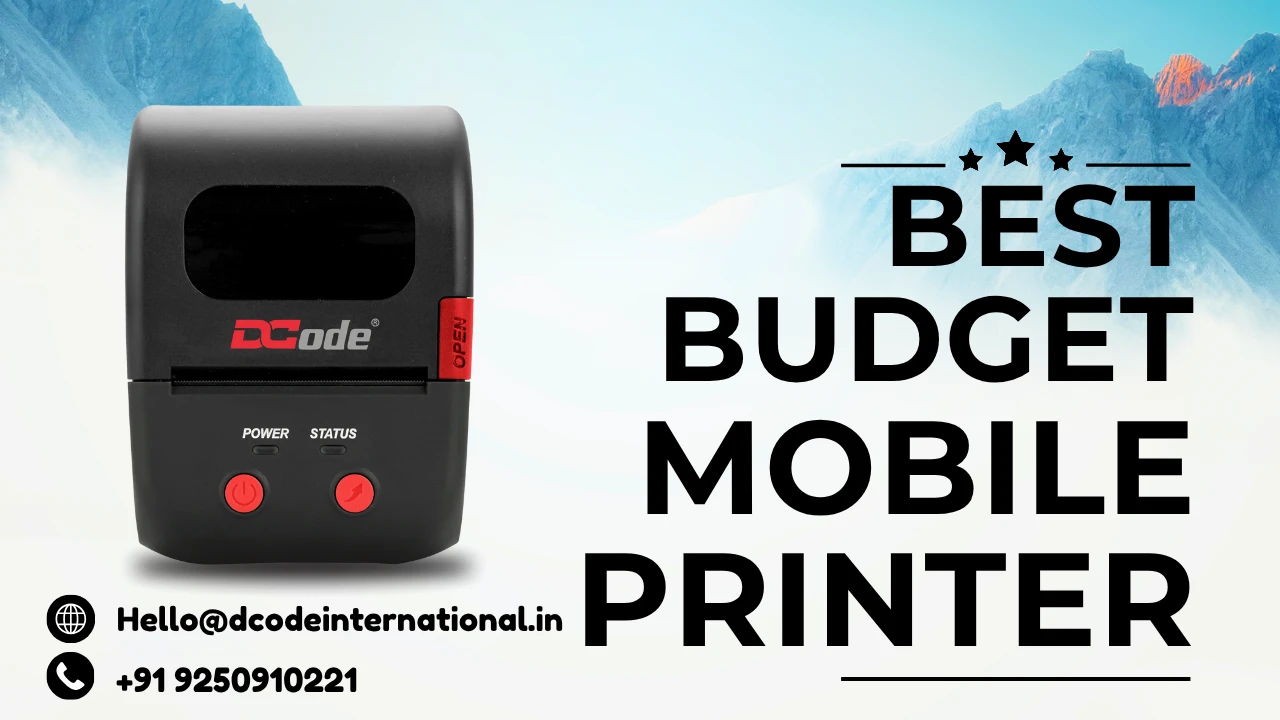 Best Budget Mobile Printer of 2025 By Dcode